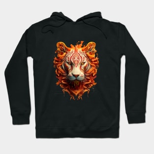 Tiger Paint Hoodie